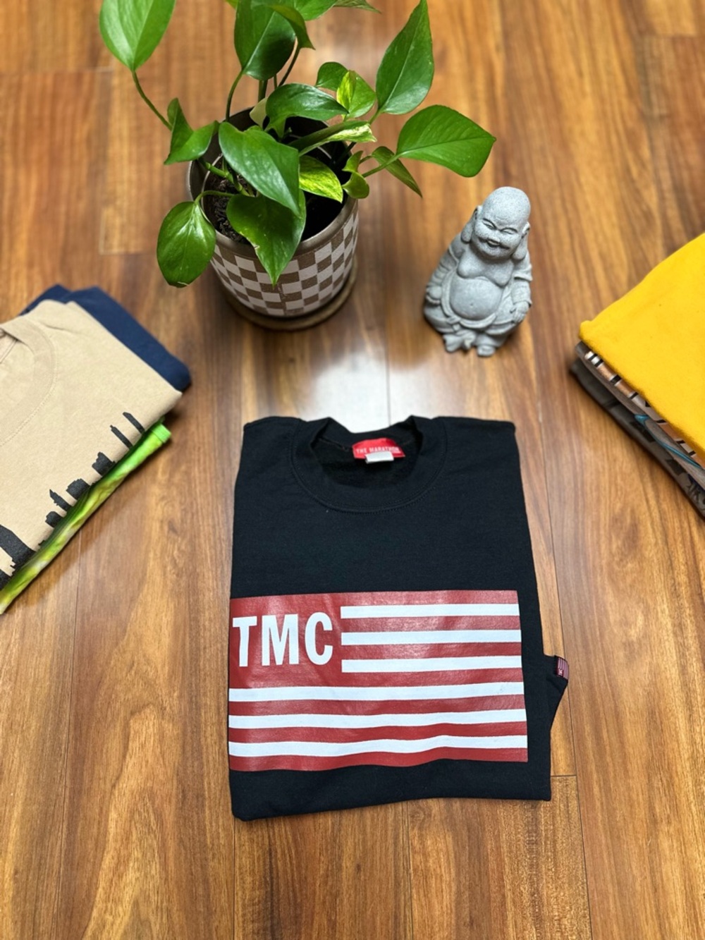 The Marathon Clothing "TMC" Flag Crewneck